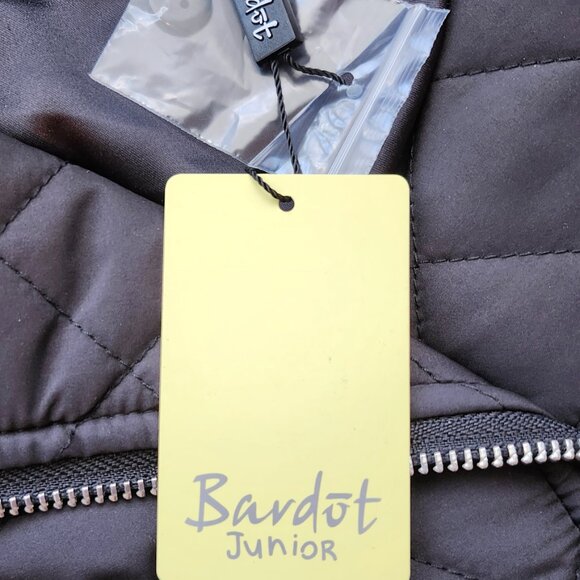 Bardot Girls Aimee quilted coat size16 junior exclusive authentic $100 tag. NWT - Picture 6 of 8